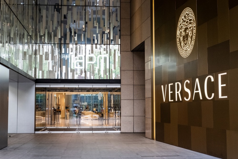Versace store in Shanghai
